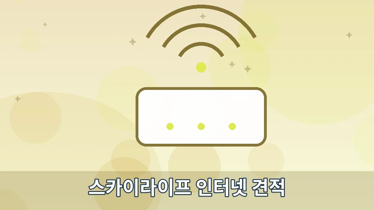 스카이라이프 인터넷 견적 안내 이미지 5